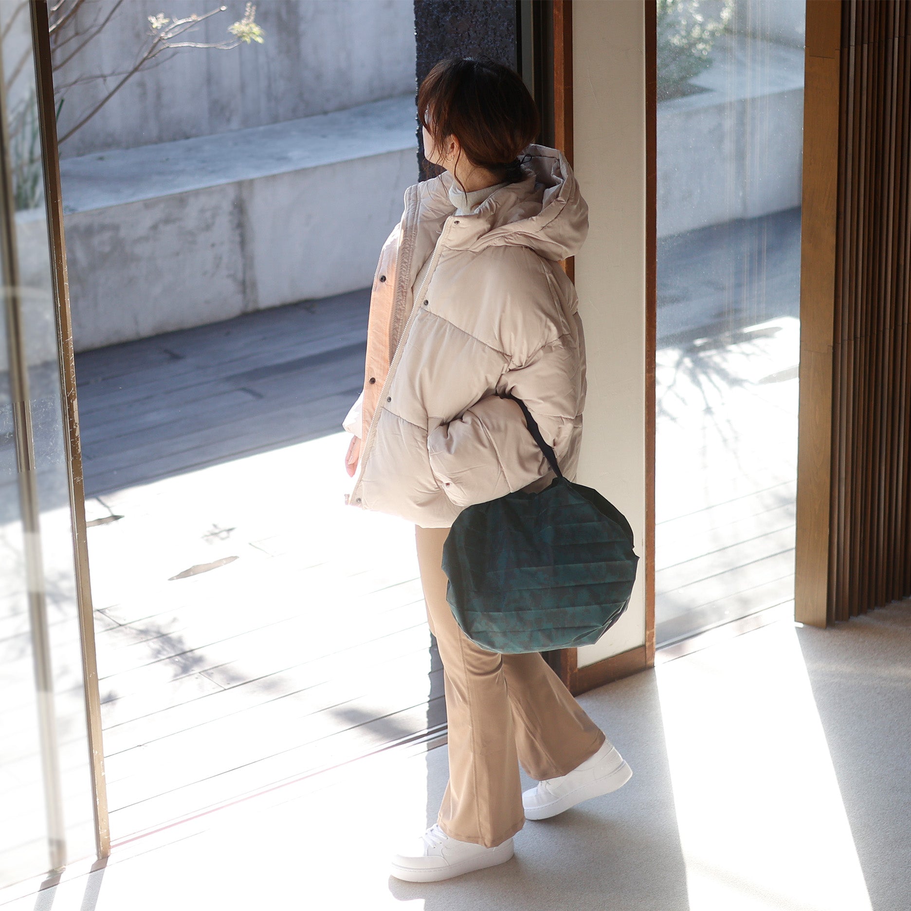 Indkøbsnet medium deep forest